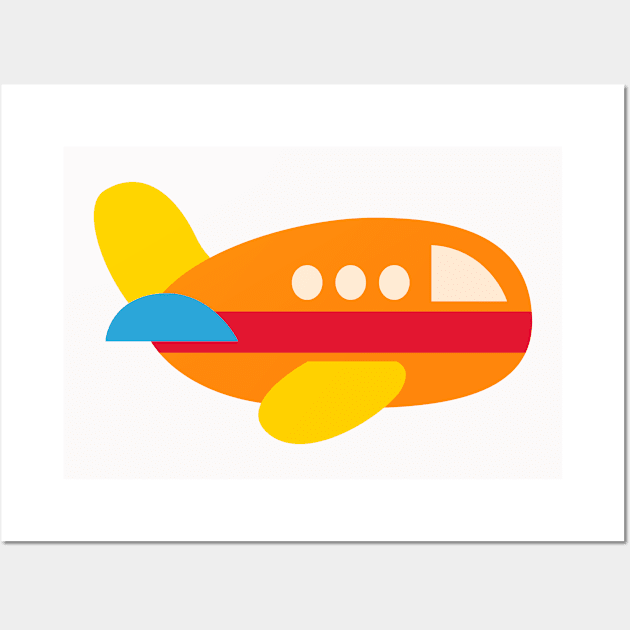 Airplane Wall Art by Alvd Design